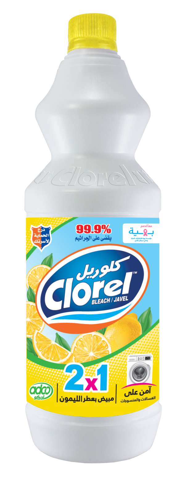 Clorel 1L Perfumed Bleach 2in1 (Lemon)