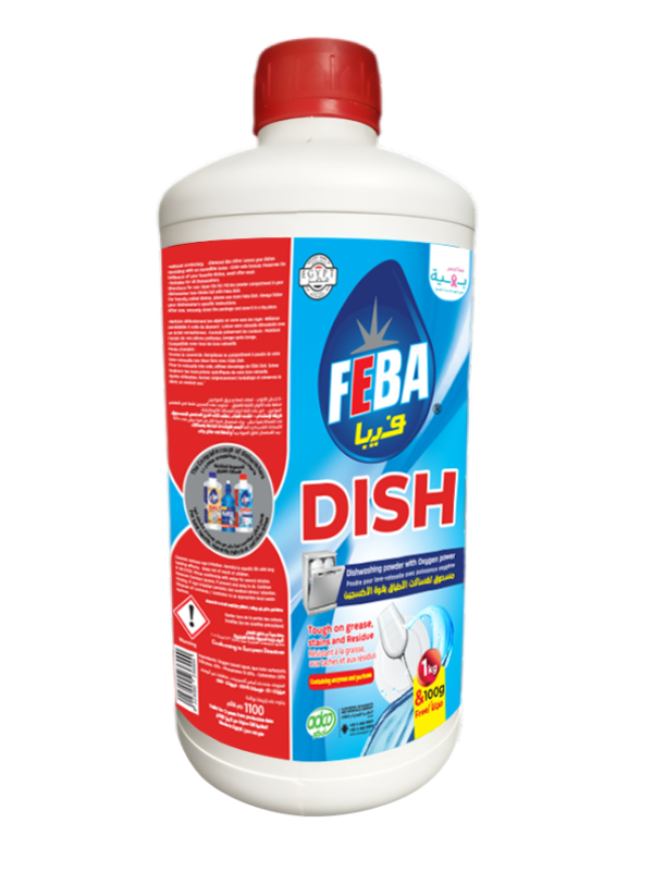 FEBA Detergent Powder 1 Kg for Dishashing machine